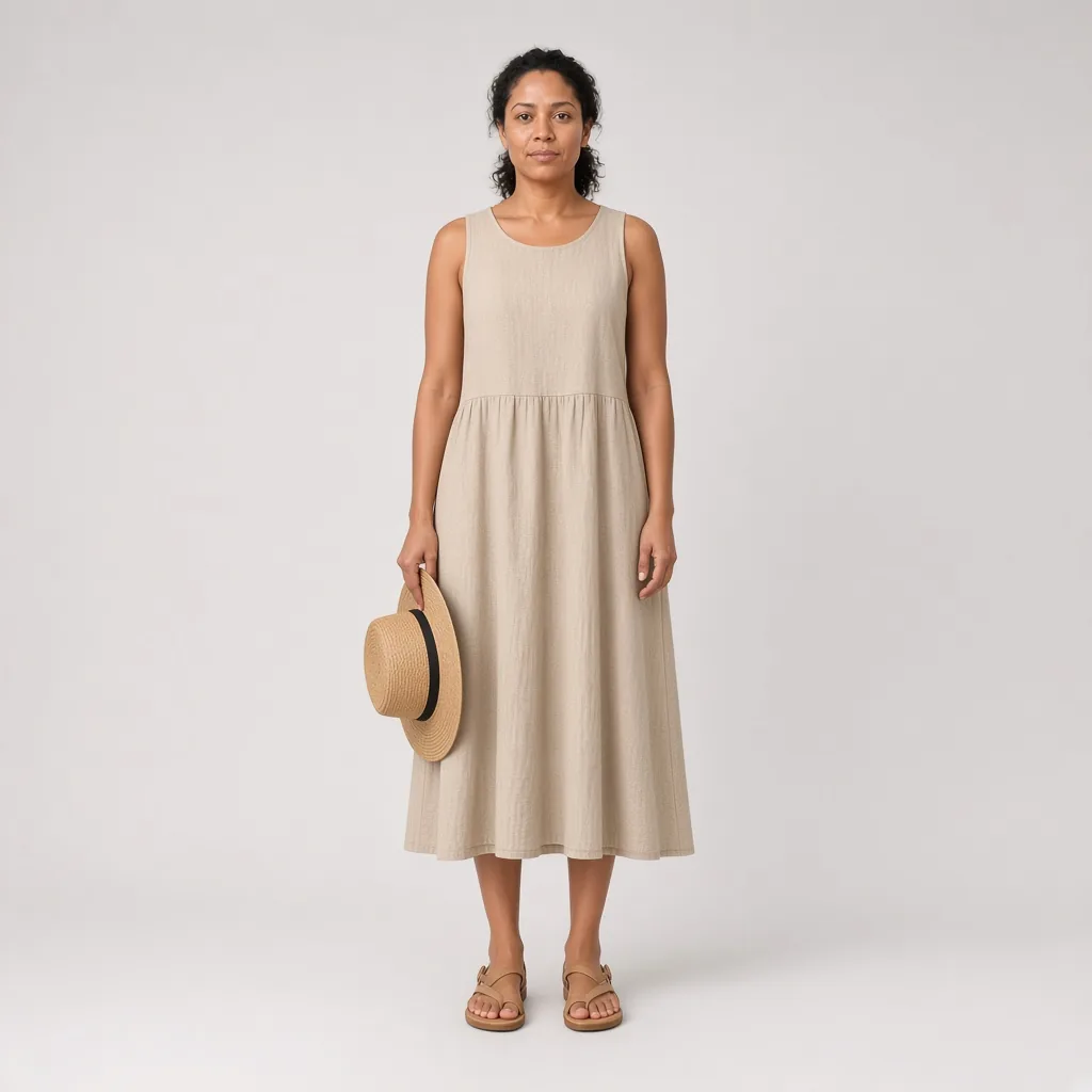 Beach wedding guest