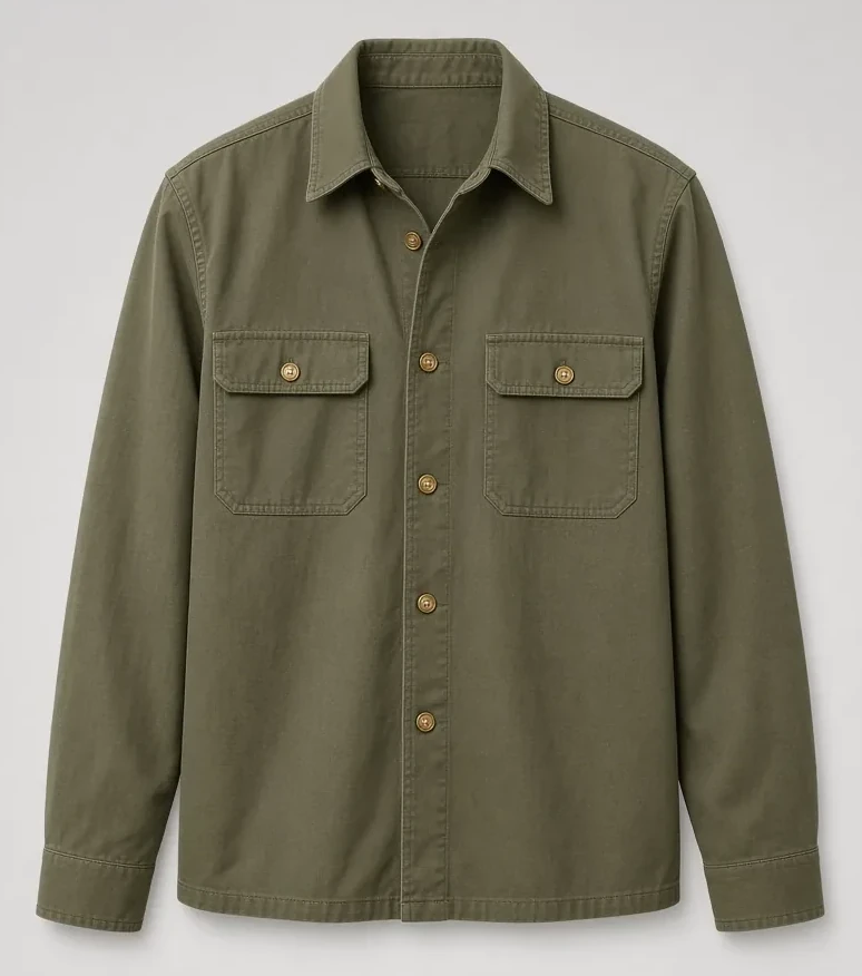 Olive overshirt