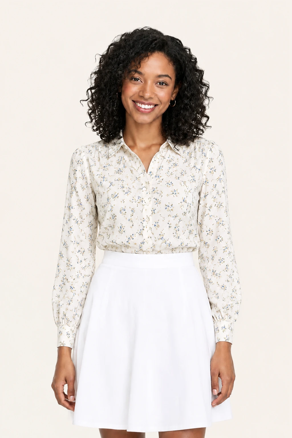 Silk blouse swap