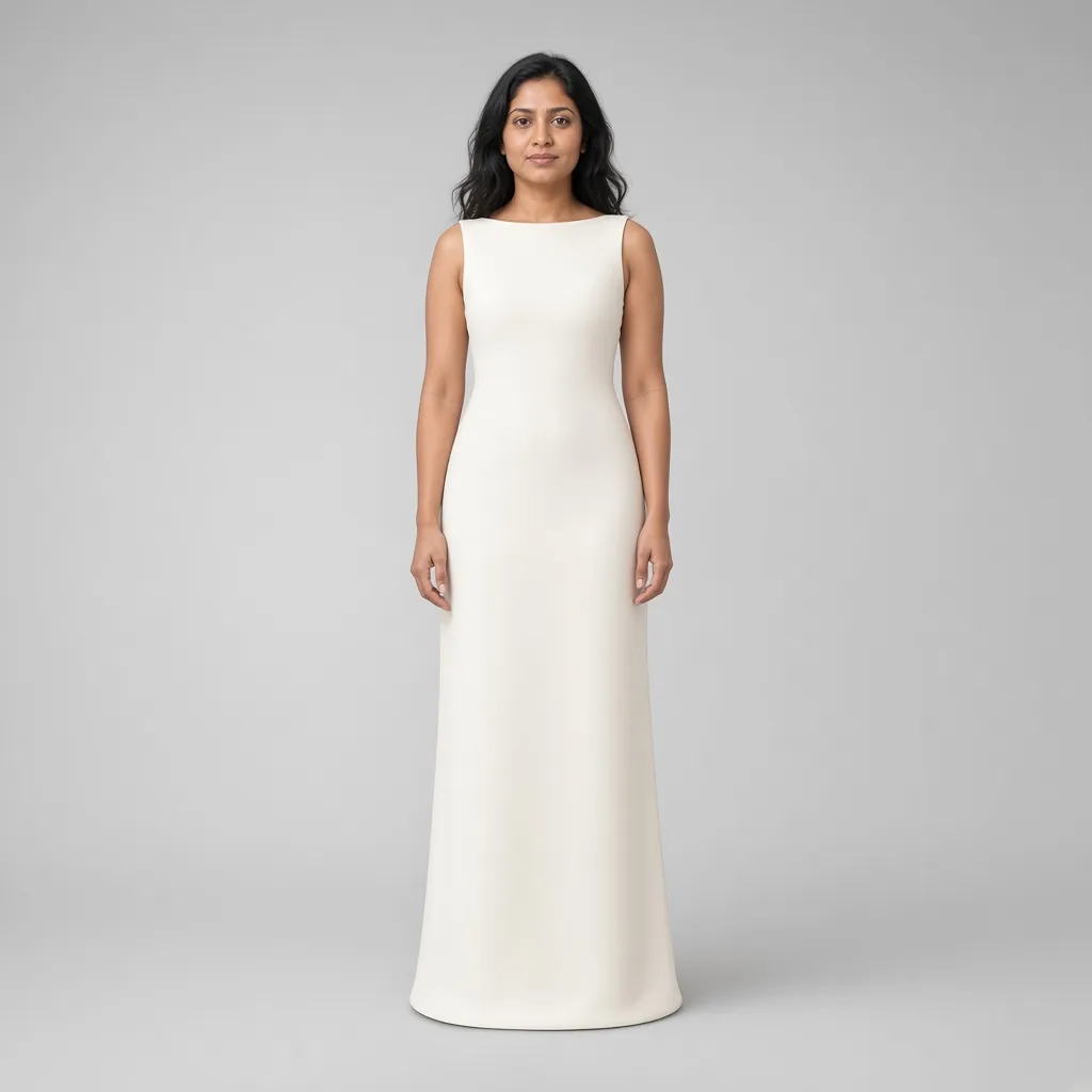 Column gown