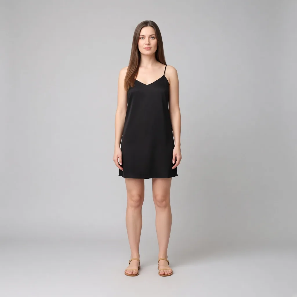 Midi wrap dress
