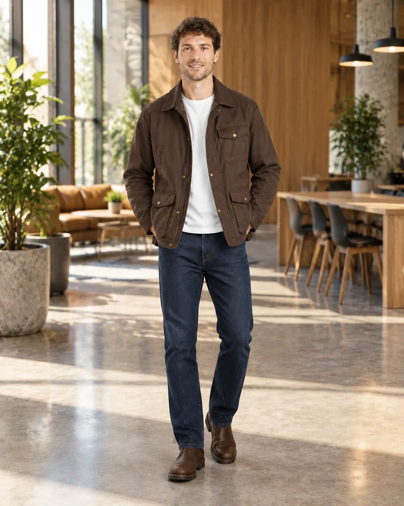 Chocolate Barn Jacket Smart Casual