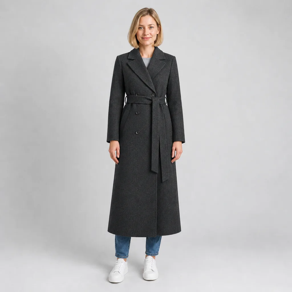 Winter Wool Coat Black Friday Model